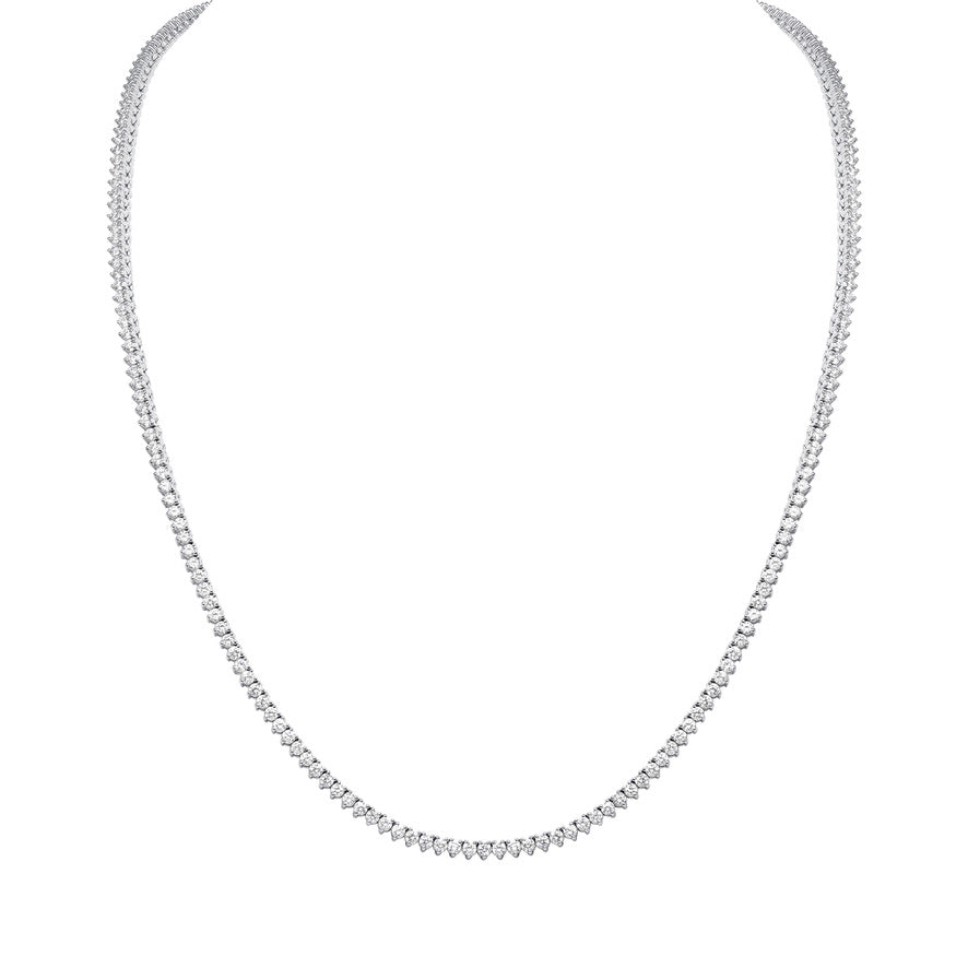Petite Diamond Tennis Necklace