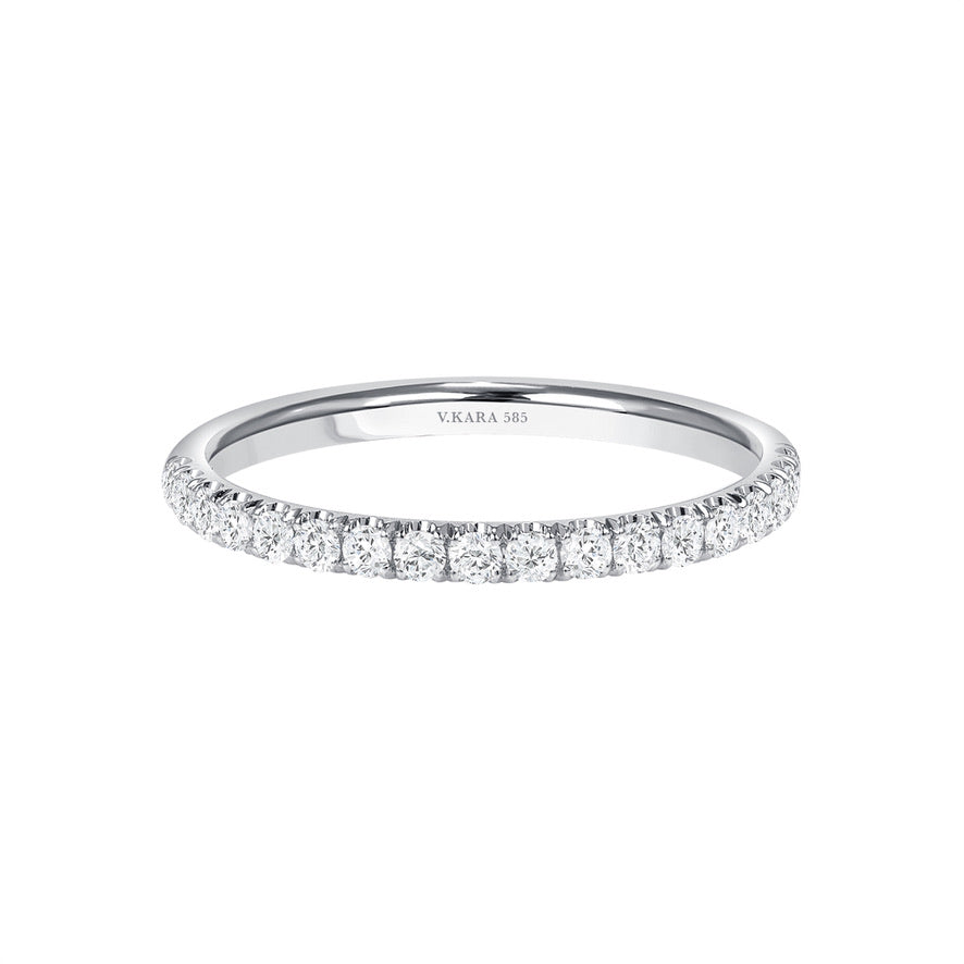 half eternity ring round brilliant 1.5 mm vardui kara