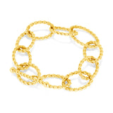rope link bracelet 14 karat gold vardui kara