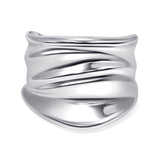 River Cuff in Sterling Silver
