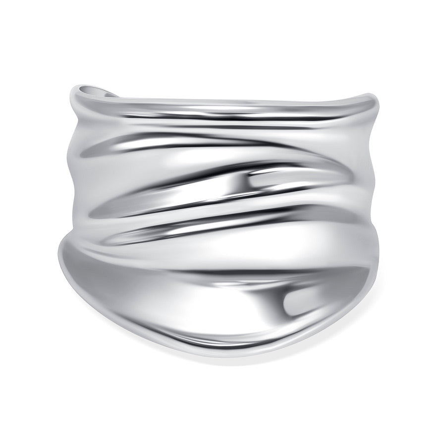 River Cuff in Sterling Silver