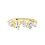 diamond ring in gold