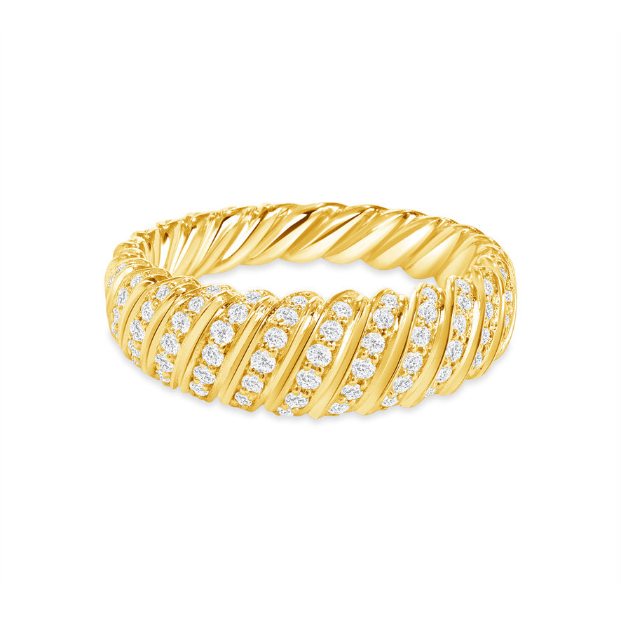 diamond croissant ring vardui kara