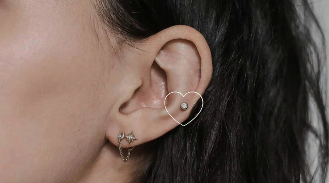 auricle piercing