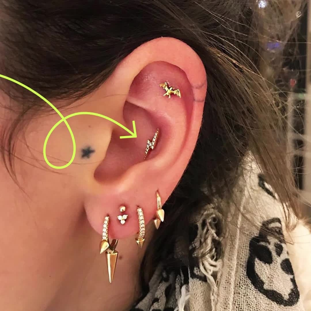 conch piercing