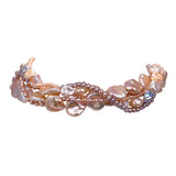 freshwater multicolor pearl choker necklace vardui kara