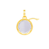 classic small round locket 14 karat gold