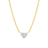 0.10 carat heart diamond necklace vardui kara 14k gold