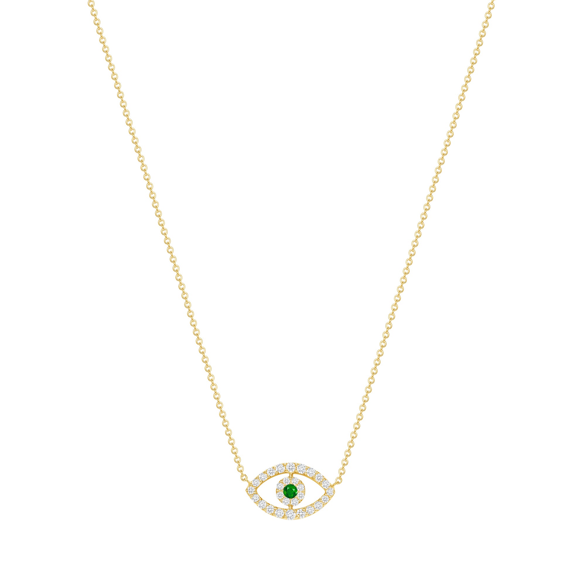diamond evil eye bracelet with emerald 14 karat gold vardui kara