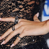 Hailey Baldwin Vardui Kara Merlon Petite Diamond Ring