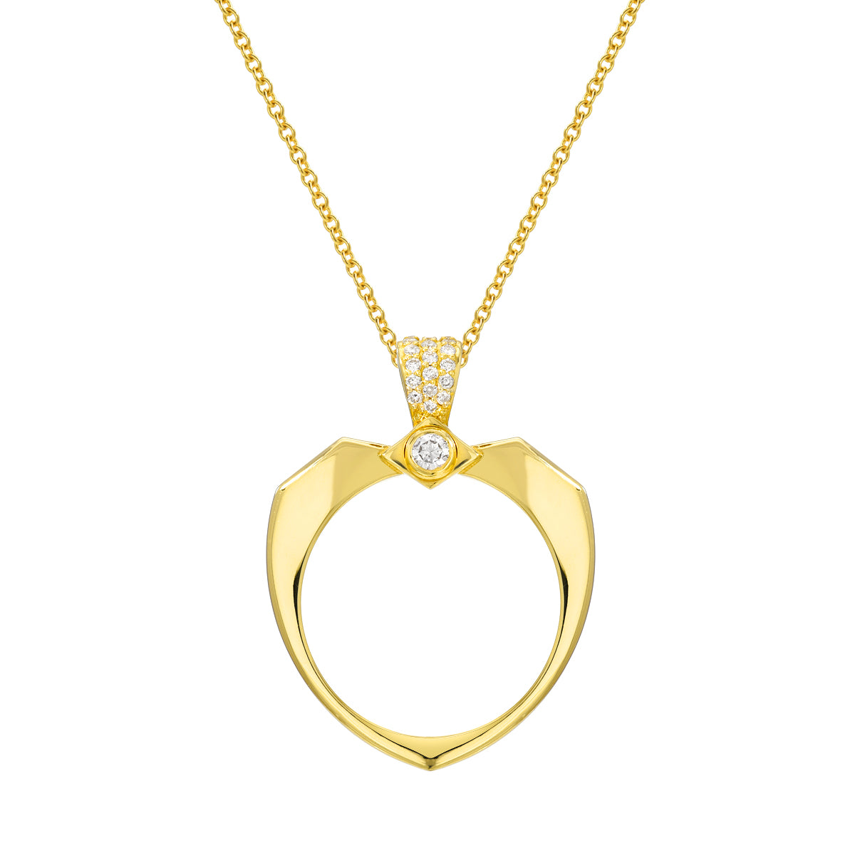 Mini Fortress Eternal Pendant Necklace