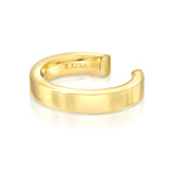 yellow gold ear cuff