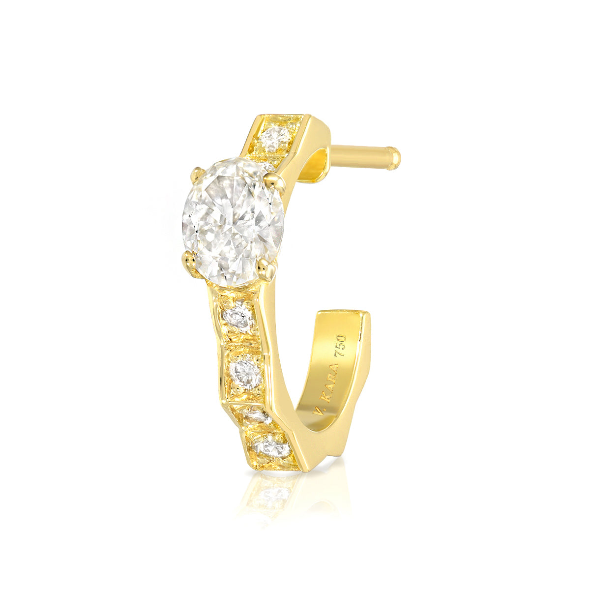 Gold Hoop Earring