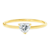 0.30 Carat Heart Diamond Ring