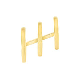triple hoop earrings