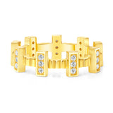 18k yellow gold ring