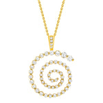 spiral pendant