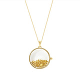 large glass locket