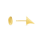 Petite Rose Thorn Stud Earring