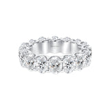 oval diamond eternity band vardui kara