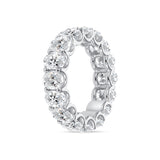 oval diamond eternity band vardui kara