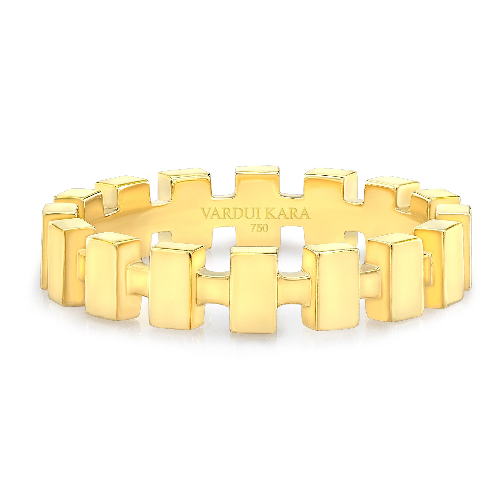 18k Gold Merlon Petite Ring