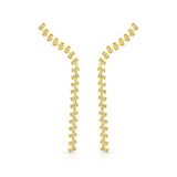 Merlon Rivulet Diamond Earrings