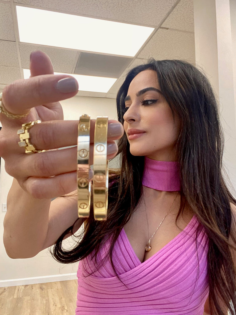 Cartier love bracelet how to spot a fake Clearance