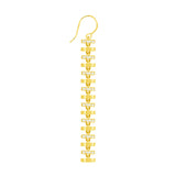 Omni Earrings in 18 Karat Gold with Diamonds