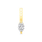 marquise diamond earring add on vardui kara