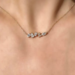 Multi Shape Lab Grown Diamond Necklace