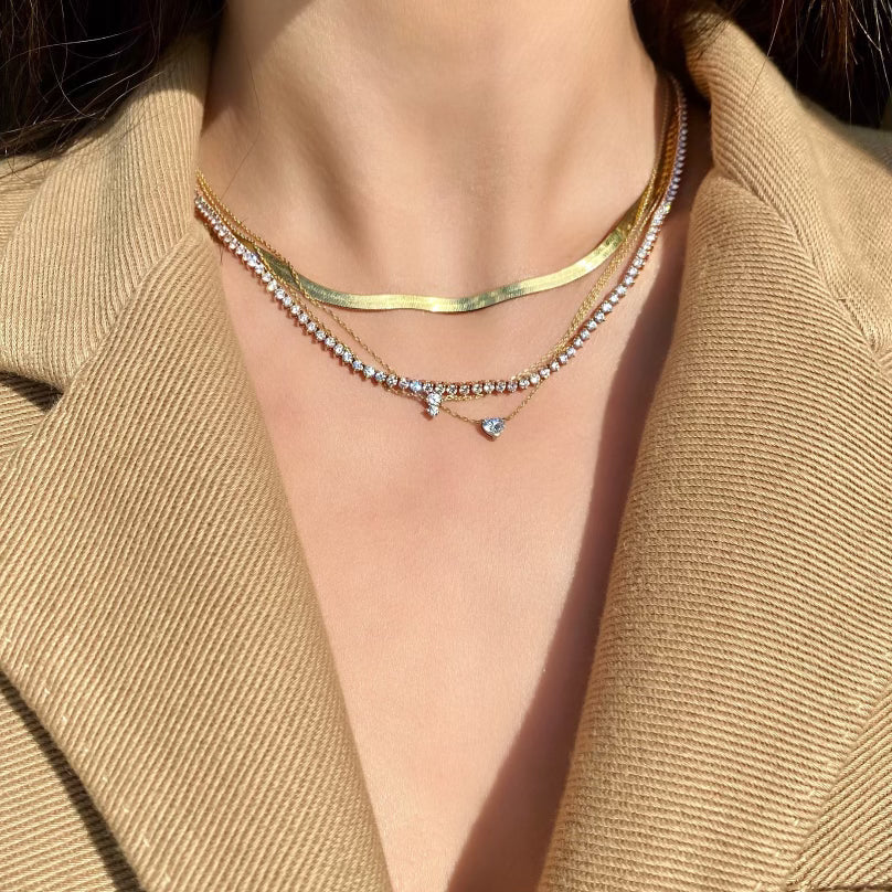 necklace layering vardui kara