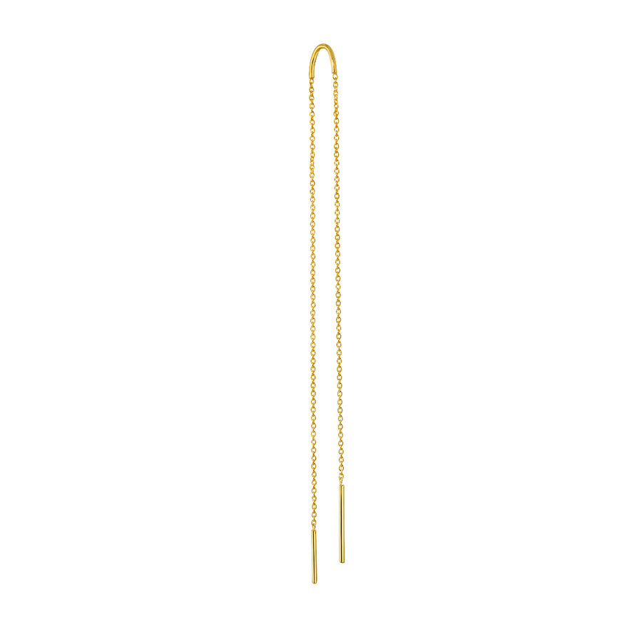 14k gold ear thread vardui kara