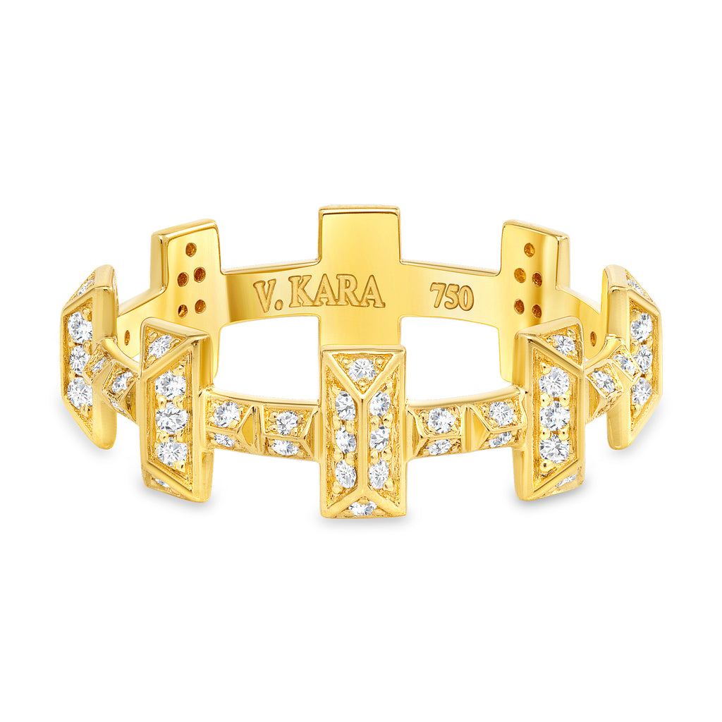 18k Gold Diamond Ring