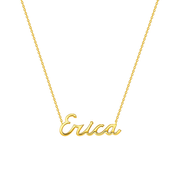 personalized name pendant necklace