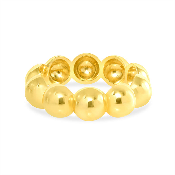 14 karat gold Bubble ring